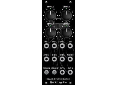 Erica Synths Black Stereo Mixer V2