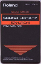 Roland SN-U110-11 : Sound effects