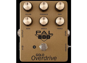 Pedal Pal FX PAL 800 GOLD Overdrive
