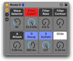 Un Model D version Behringer logiciel gratuit pour Ableton Live