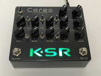 KSR Amplification dévoile le Ceres, un préampli guitare à trois canaux