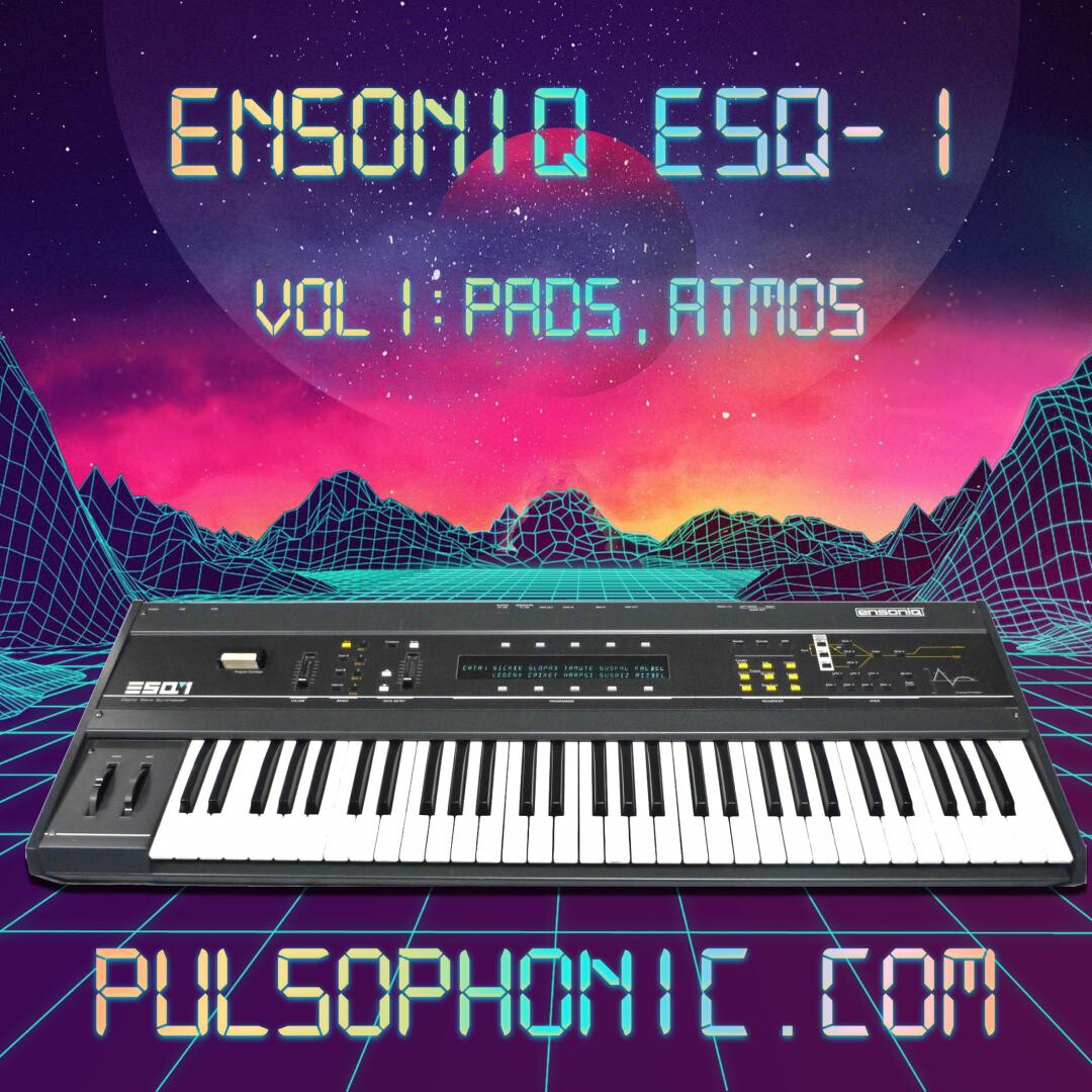Des nappes et des atmosphères pour votre Ensoniq ESQ-1