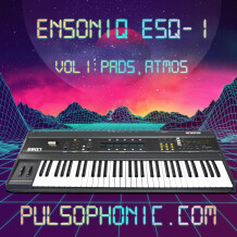 Pulsophonic Ensoniq ESQ-1 Vol.1 : Pads Atmos