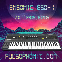 Des nappes et des atmosphères pour votre Ensoniq ESQ-1