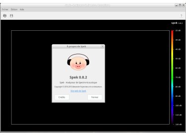 Open Source Spek – Acoustic Spectrum Analyser