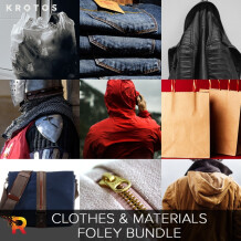 Krotos Clothes & Materials Foley Bundle