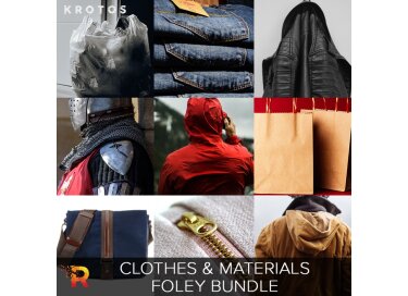 Krotos Clothes & Materials Foley Bundle
