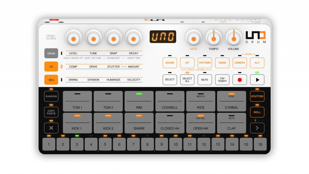 IK Multimedia met en ligne un éditeur logiciel pour l’UNO Drum