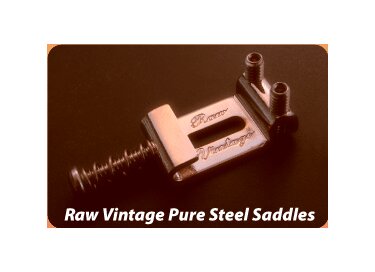 Raw Vintage Pure Steel Saddles
