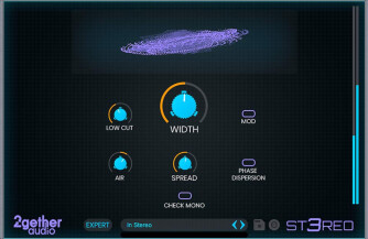 2getheraudio lance ST3REO pour traiter votre image stéréo