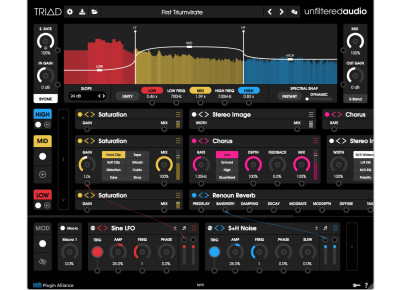 Unfiltered Audio Triad