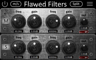 EndeavourFX lance Flawed Filters, un égaliseur stéréo et Mid/Side