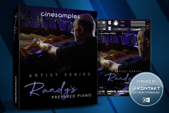Cinesamples lance Randy’s Prepared Piano
