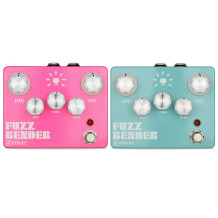 Keeley Electronics Fuzz Bender – Bubblegum Pink / Surf Green Custom Shop Edition