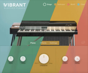 e-instruments lance Vibrant, quatre pianos électriques pour HALion