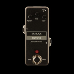 Mr. Black continue l'aventure des mini-pédales avec la Mini Reverb