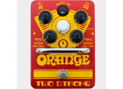 Orange Two Stroke Boost EQ Pedal