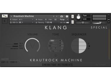 Cinematique Instruments Klang Krautrock Machine