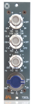 L’égaliseur du 1073 chez BAE Audio au format 500