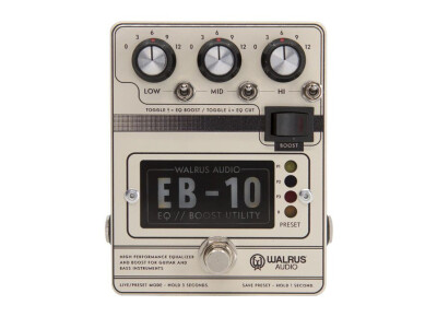 Walrus Audio EB-10 Preamp/EQ/Boost