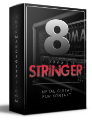 Une guitare Strandberg Boden de 8 cordes dans Kontakt