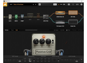 Positive Grid Bias FX 2 Professionnel