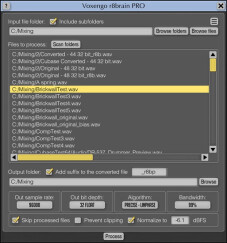 Voxengo met à jour le convertisseur logiciel R8brain Pro à la v2