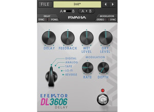 Kuassa Efektor DL3606 Delay