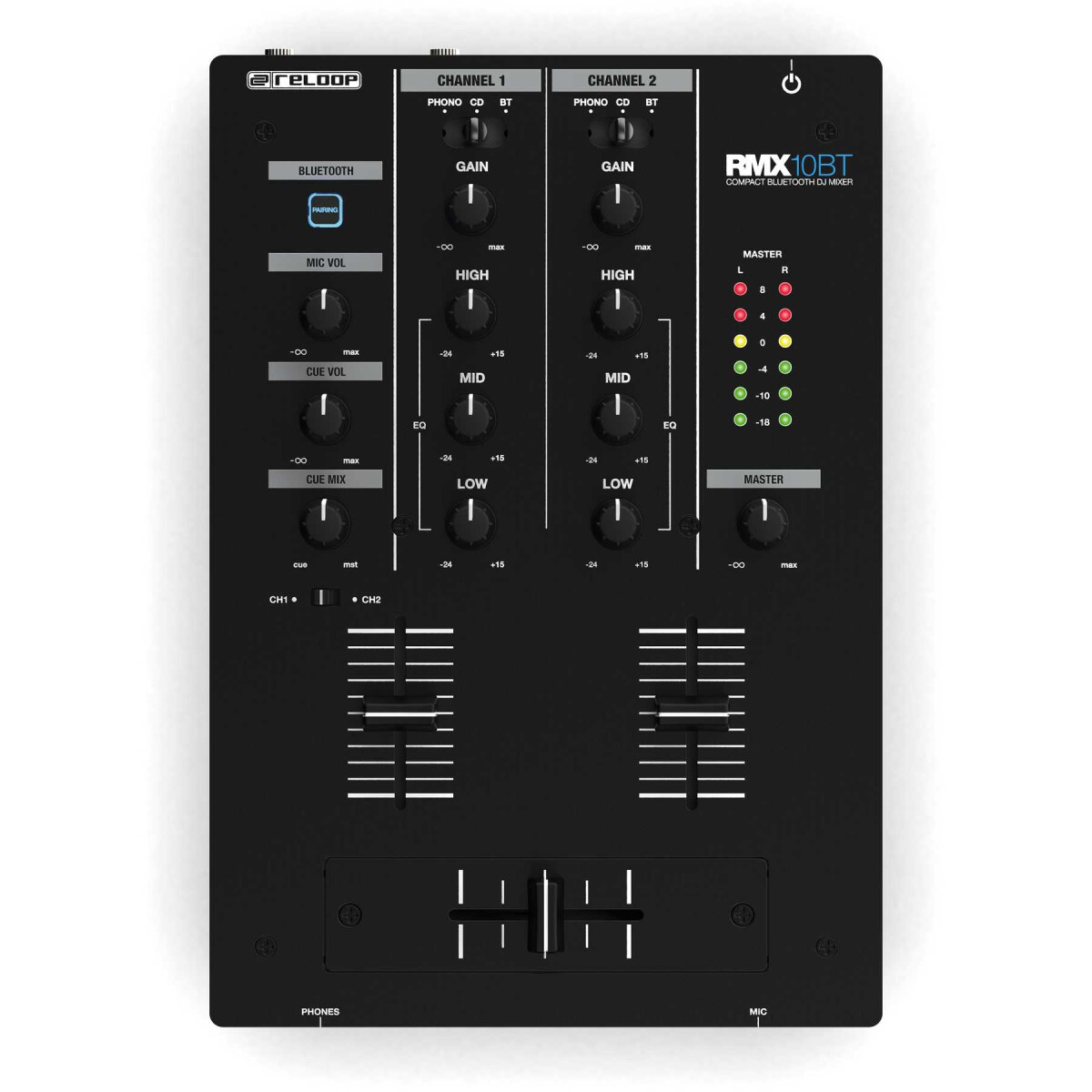 Reloop annonce l’arrivée en décembre de la console DJ RMX-10 BT