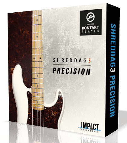 Impact Soundworks ajoute une Precision Bass de 5 cordes à Shreddage 3