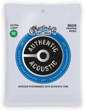 Martin & Co Authentic Acoustic 92/8 Phosphor Bronze SP Strings