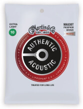 Martin & Co Authentic Acoustic 92/8 Phosphor Bronze Lifespan 2.0 Strings