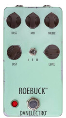 La pédale de distorsion Roebuck disponible chez Danelectro