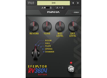 Kuassa Efektor RV3604 Reverb