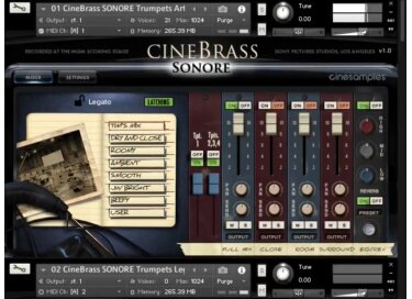 Cinesamples CineBrass Sonore