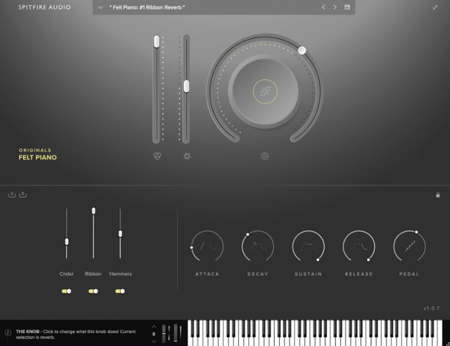 Spitfire Audio ajoute Felt Piano à sa série Originals