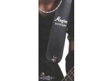 Manson Guitars Black Leather Guitar Strap