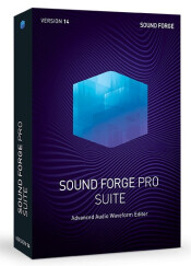 L’éditeur audio numérique logiciel Magix Sound Forge Pro en version 14
