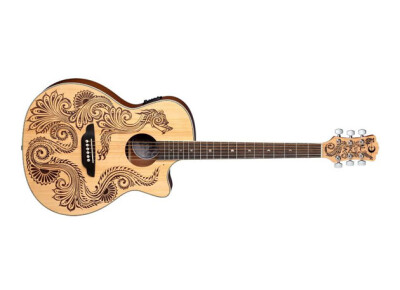 Luna Guitars Henna Dragon