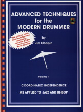 Alfred Music Publishing Advanced Techniques for the Modern Drummer: Coordinated Independence as Applied to Jazz and Be-Bop, Vol. 1 by Jim Chapin