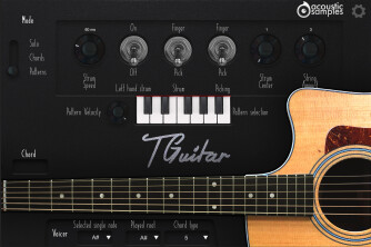 AcousticsampleS TGuitar, une Taylor pour HALion