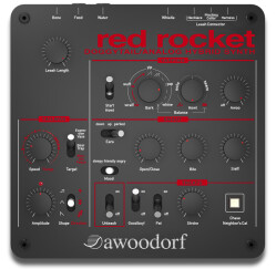 Waldorf présente le synthétiseur hybride Red Rocket