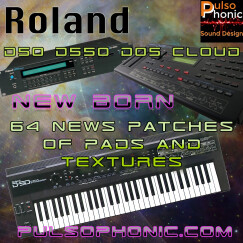 Pulsophonic New Born, 64 patches pour les Roland D50