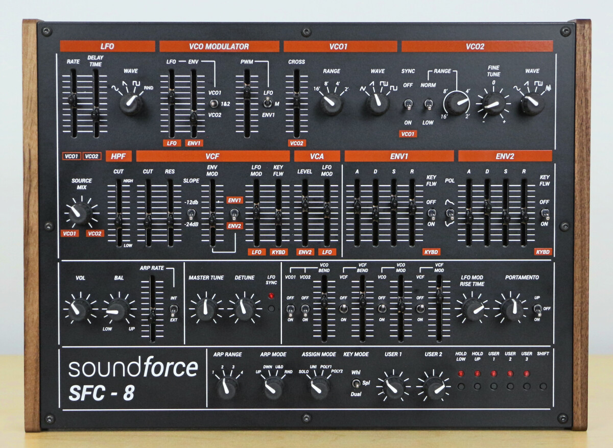 SoundForce dévoile le prototype du contrôleur SFC-8