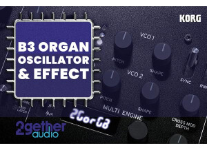 2getheraudio B3 Organ Oscillator & Effect