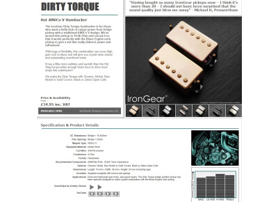 IronGear Dirty Torque