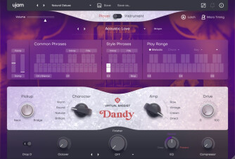 Ujam ajoute un bassiste Dandy à sa collection logicielle
