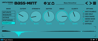 Unfiltered Audio lance Bass-Mint chez Plugin Alliance