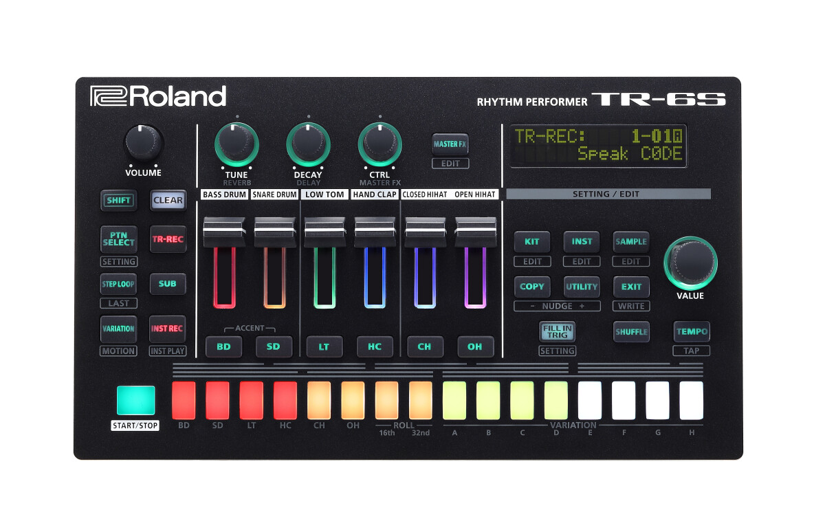 Roland TR-6S, nouvelle boîte à rythmes nomade