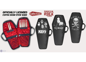 Coffin Case Monster Rock Drumstick Bags